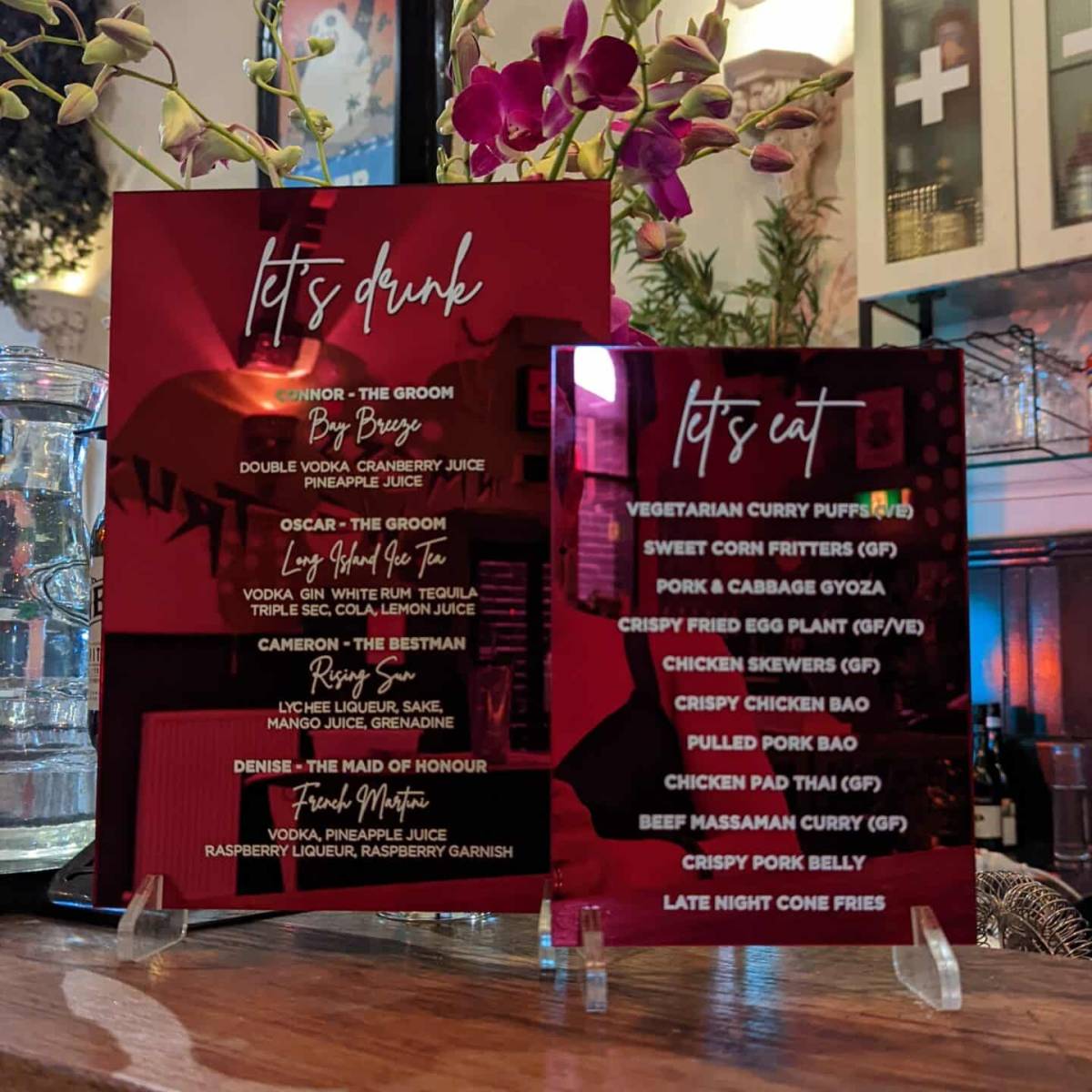 Custom Menu Display