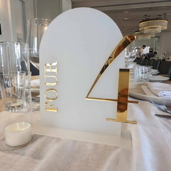 Custom Table Number